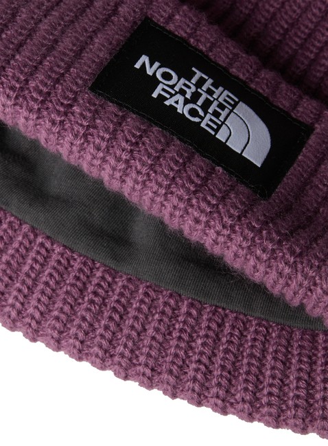 Czapka zimowa The North Face Salty Lined Beanie Regular - midnight mauve