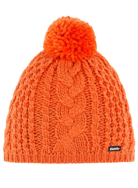 Czapka zimowa z pomponem Eisbar Afra Pompon - light orange