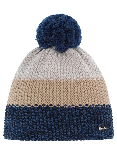 Czapka zimowa z pomponem Eisbar Star Pompon RL - navy / nature/ white