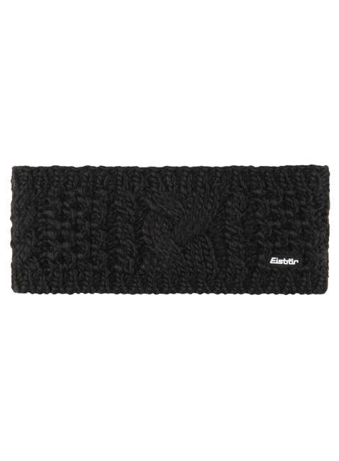 Damska opaska zimowa Eisbar Afra Headband - black