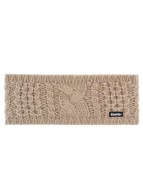 Damska opaska zimowa Eisbar Afra Headband - light brown