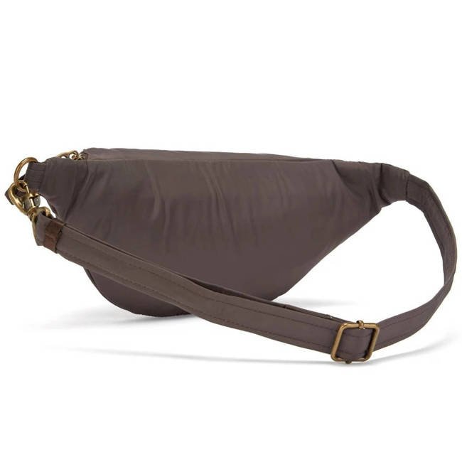 Damska torba biodrowa Pacsafe Stylesafe Sling Pack - mocha