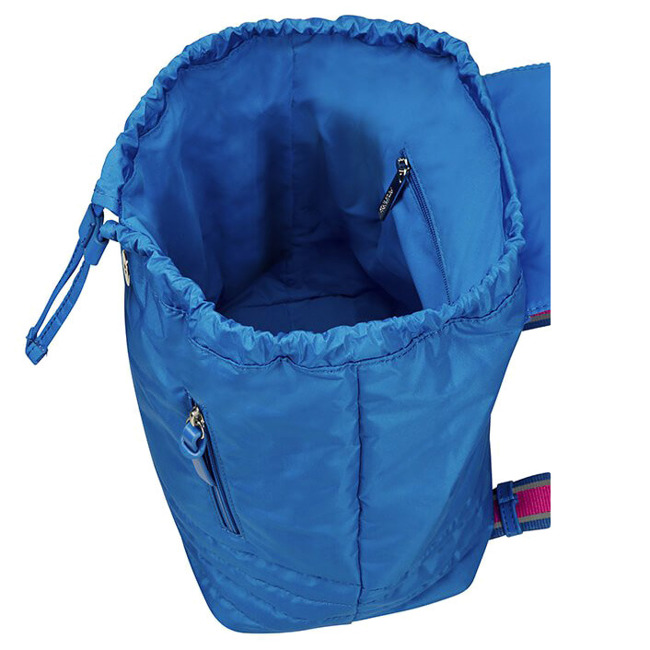 Damski plecak American Tourister Uptown Vibes - blue/pink