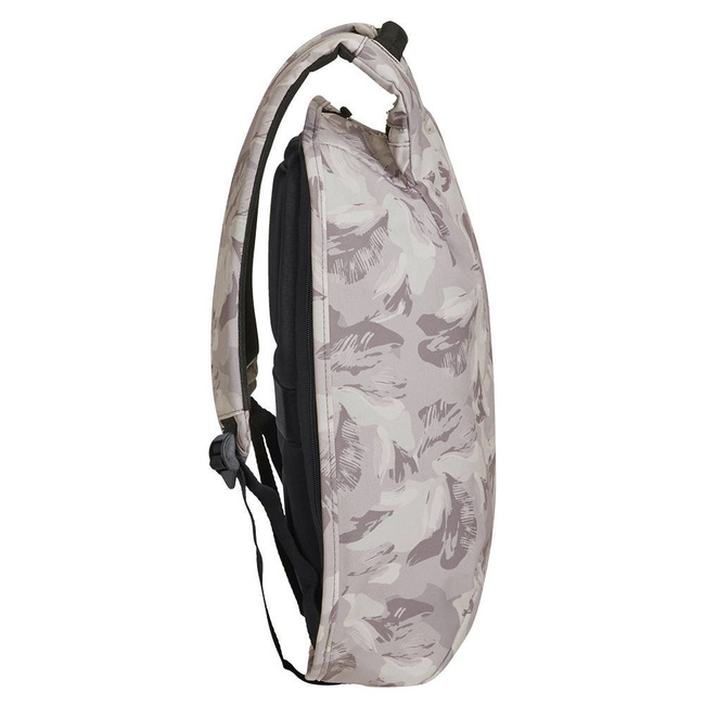 Damski plecak antykradzieżowy Samsonite Securipak S LPT Print - lilac grey/camo