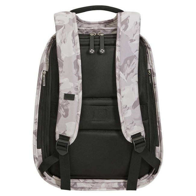 Damski plecak antykradzieżowy Samsonite Securipak S LPT Print - lilac grey/camo