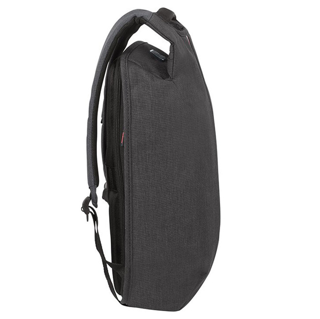 Damski plecak antykradzieżowy Samsonite Securipak S - black steel