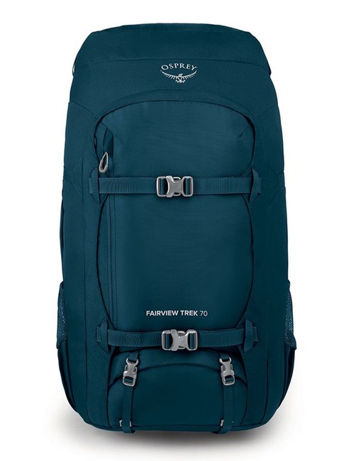 Damski plecak podróżny trekkingowy Osprey Fairview Trek 70 - night jungle blue