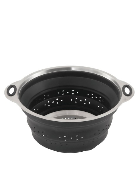 Durszlak sitko turystyczne Outwell Collaps Colander - black