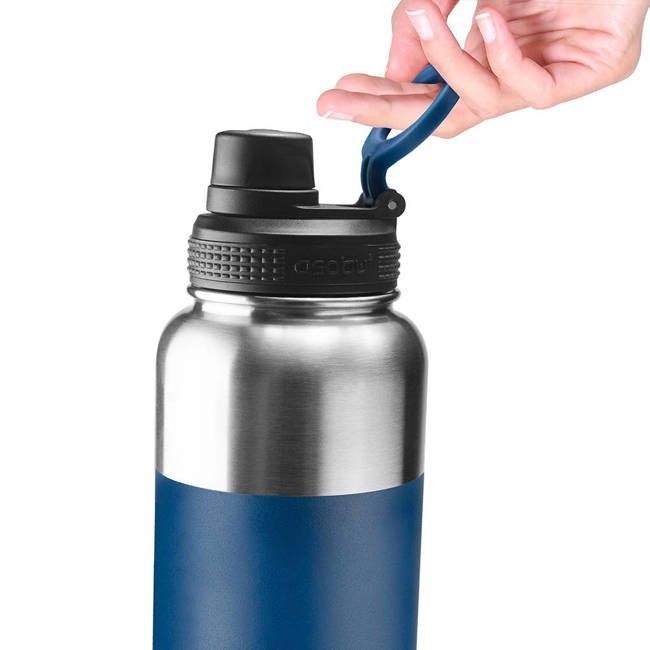 Duża butelka termiczna 1,1 l Mighty Flask Asobu - blue