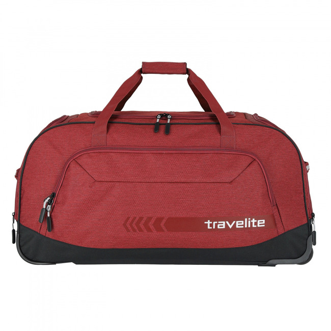 Duża torba podróżna na kółkach Travelite Kick-Off XL - red