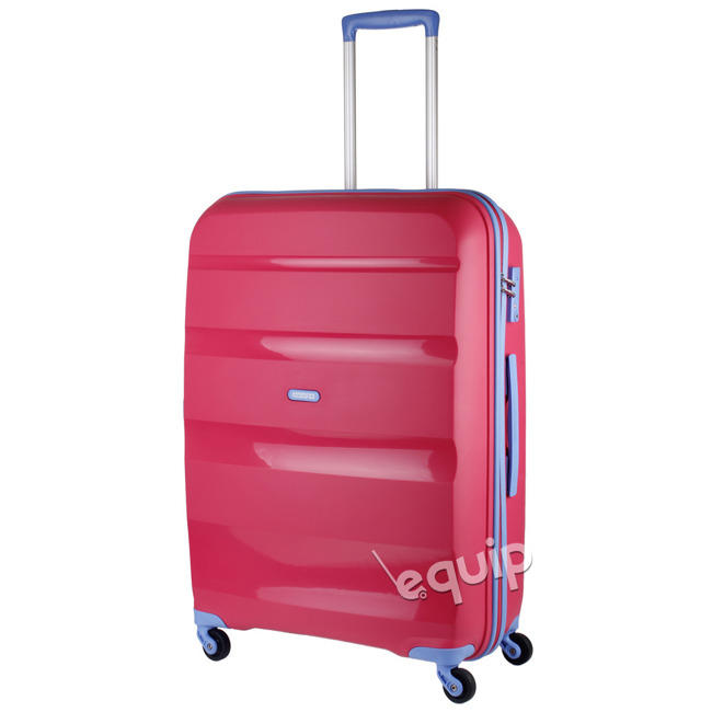Duża walizka American Tourister Bon Air - pink/porcelain blue