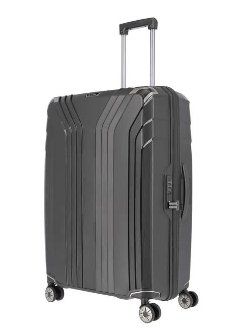Duża walizka Travelite Elvaa L - black