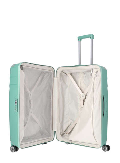 Duża walizka Travelite Elvaa L - sea green