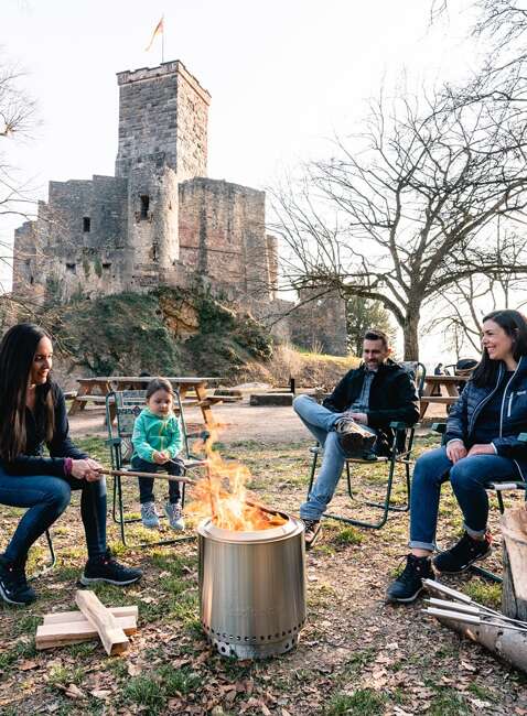 Duże palenisko ogrodowe ze stojakiem Solo Stove Ranger 2.0 - stainless steel