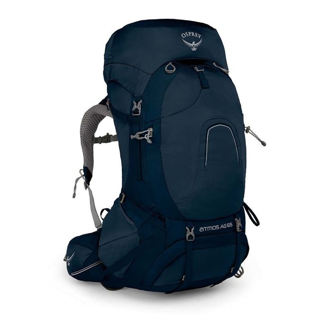 Duży trekkingowy plecak Atmos AG 65 LG Osprey - unity blue