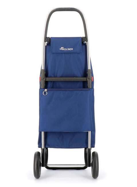 Dwukołowy składany wózek na zakupy Rolser I-Max MF - klein blue