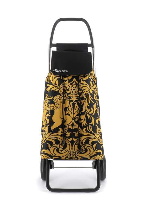 Dwukołowy wózek na zakupy Rolser Saquet Gloria - gold / black