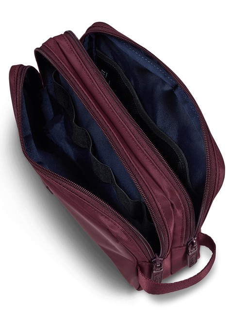 Dwukomorowa kosmetyczka podróżna Lipault Plume Toiletry Bag - bordeaux