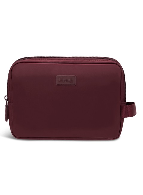 Dwukomorowa kosmetyczka podróżna Lipault Plume Toiletry Bag - bordeaux