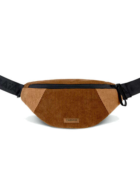 Dwustronna torba biodrowa Cabaia Reversible Bum Bag Canton - brown