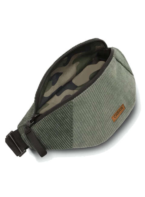 Dwustronna torba biodrowa Cabaia Reversible Bum Bag Doha - khaki