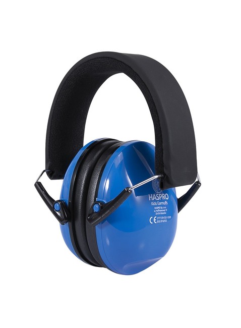 Dziecięce nauszniki ochronne Haspro Kids Earmuffs - blue