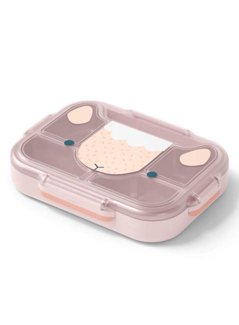 Dzielony lunchbox Monbento MB WONDER 950 ml - pink sheep