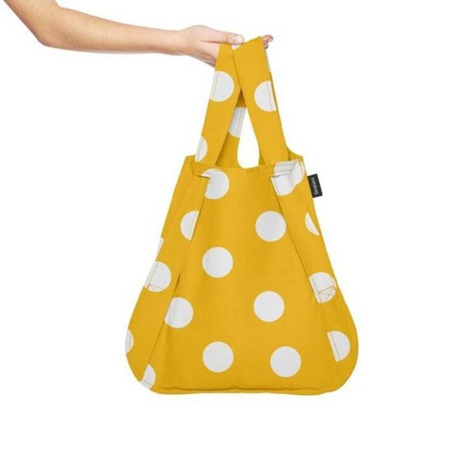 Eko shopperka / plecak miejski Notabag - golden dots