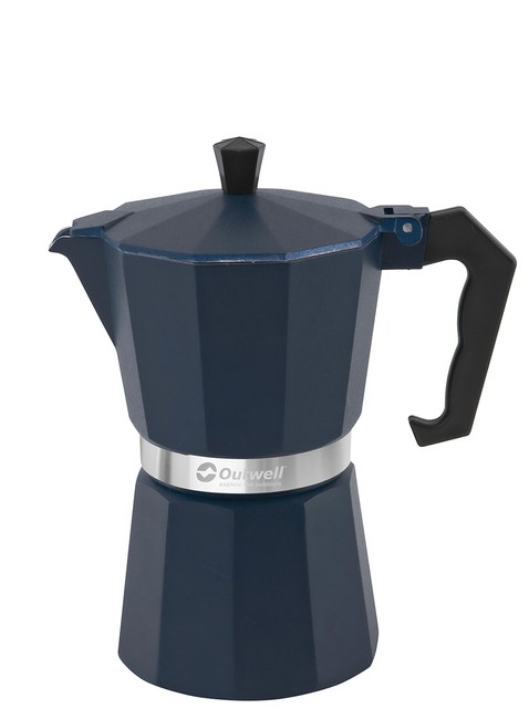 Ekspres kawiarka turystyczna Outwell Brew Espresso Maker L - blue