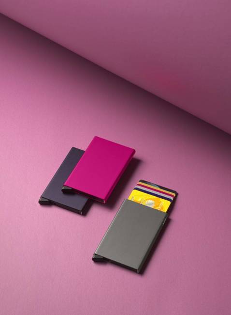 Etui na karty RFID Cardprotector Secrid - dark purple