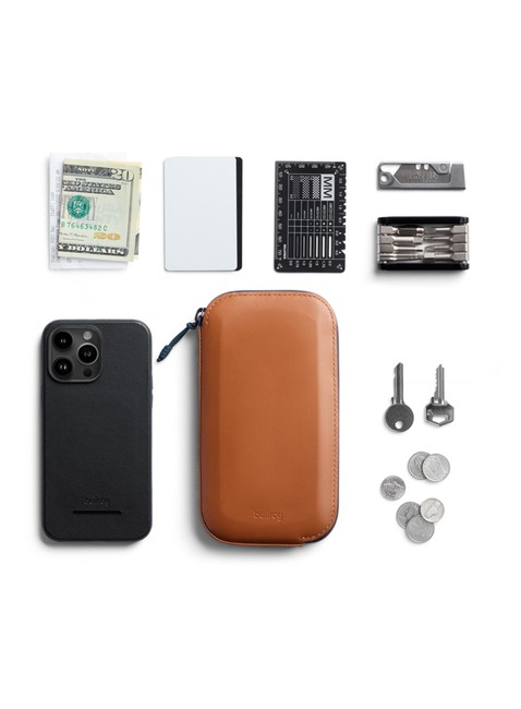 Etui na telefon i karty Bellroy Venture Phone Pocket Plus - bronze