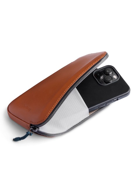 Etui na telefon i karty Bellroy Venture Phone Pocket Plus - bronze