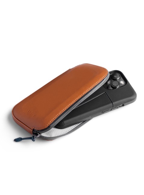 Etui na telefon i karty Bellroy Venture Phone Pocket - bronze