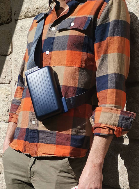 Etui torba na telefon RFID Ogon Designs Phone Bag - navy blue