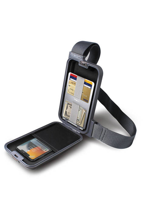 Etui torba na telefon RFID Ogon Designs Phone Bag - silver