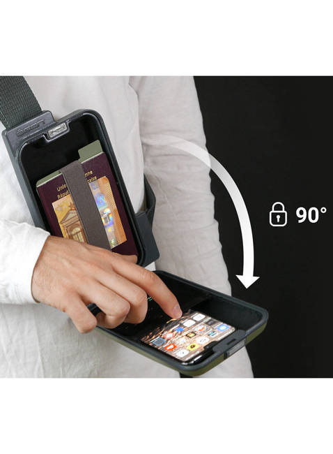 Etui torba na telefon RFID Ogon Designs Phone Bag - silver