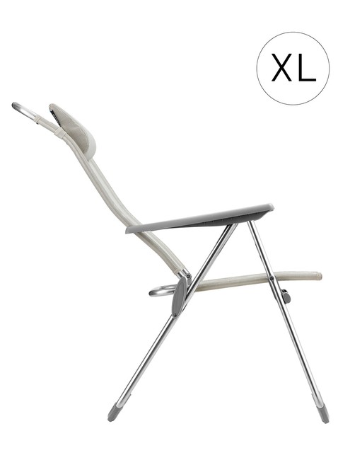 Fotel kempingowy Lafuma Alu Cham XL Batyline® Iso - rye beige