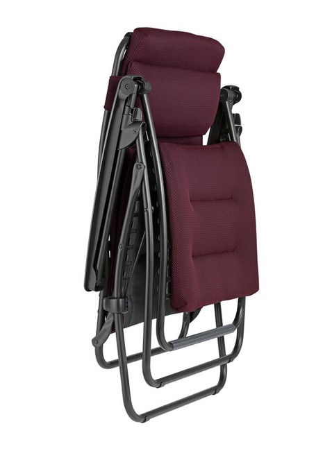 Fotel relaksacyjny Lafuma Quilted Rsx Clip AirComfort® - bordeaux red