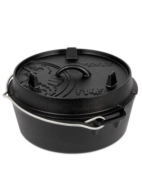 Garnek żeliwny Petromax Dutch Oven FT4,5-T- black