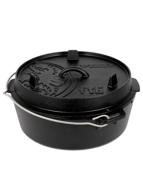 Garnek żeliwny Petromax Dutch Oven FT6-T - black