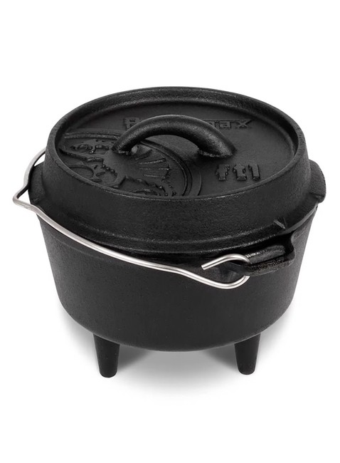 Garnek żeliwny na nóżkach Petromax Dutch Oven FT1 - black