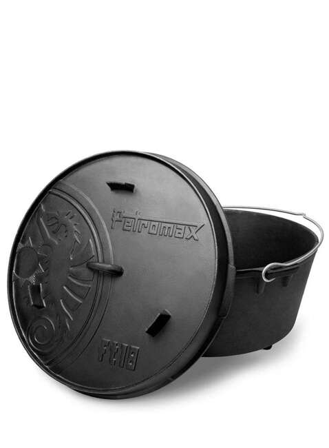 Garnek żeliwny na nóżkach Petromax Dutch Oven FT12 - black