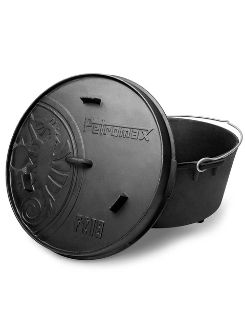 Garnek żeliwny na nóżkach Petromax Dutch Oven FT18 - black