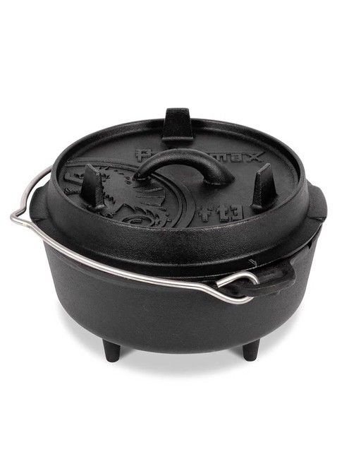 Garnek żeliwny na nóżkach Petromax Dutch Oven FT3 - black