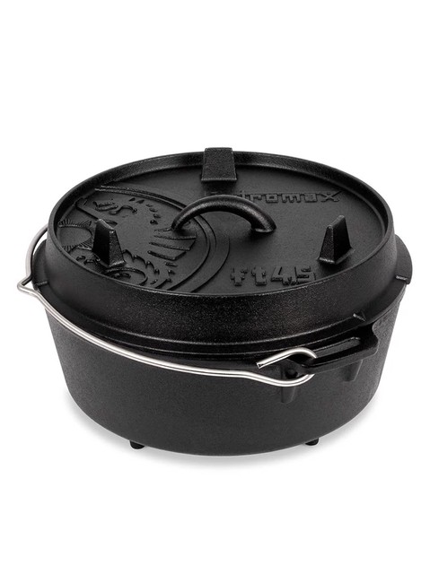 Garnek żeliwny na nóżkach Petromax Dutch Oven FT4,5 - black