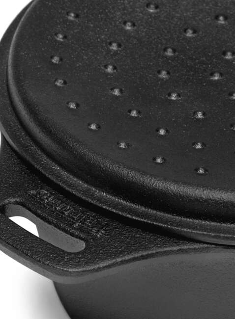 Garnek żeliwny z uchwytem Petromax Cast Iron Casserole 1 l - black