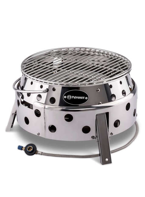 Gazowy grill turystyczny Petromax Atago Gas Grill - stainless steel