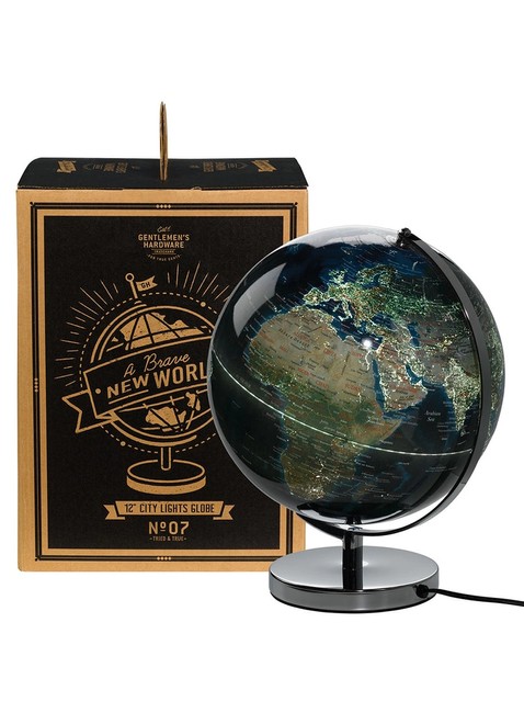 Globus Ø 31 cm Gentlemen's Hardware Globe - city lights