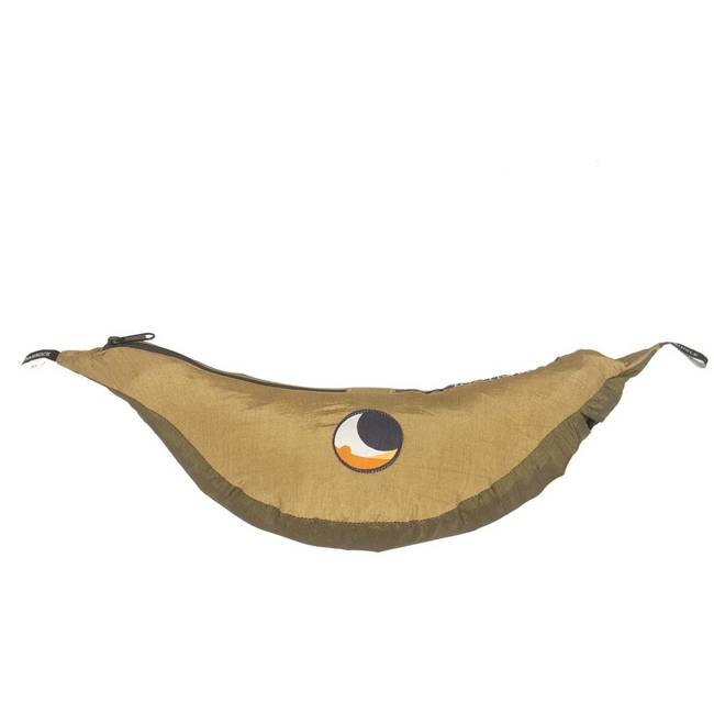 Hamak Ticket To The Moon King Size Hammock - army green / brown