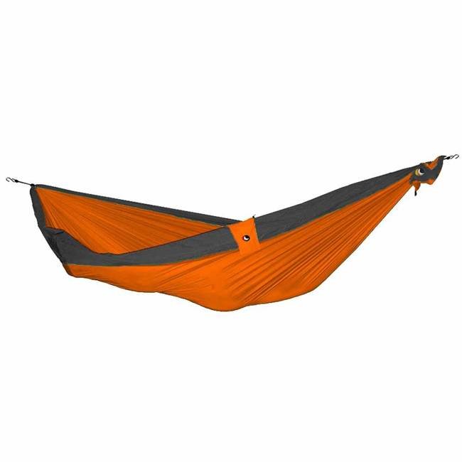 Hamak dwuosobowy Ticket To The Moon Double Hammock - orange / dark grey